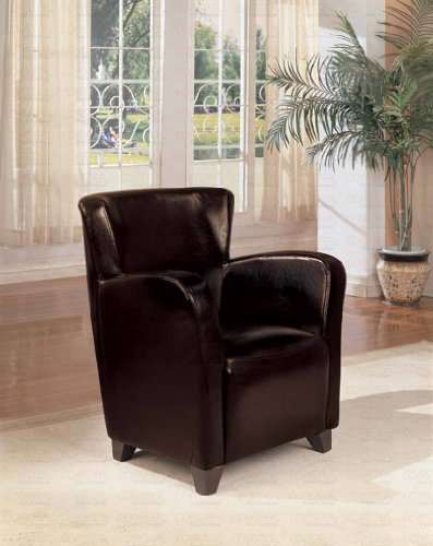 Black Leather Accent Chairs For Living Room : Elegance ...