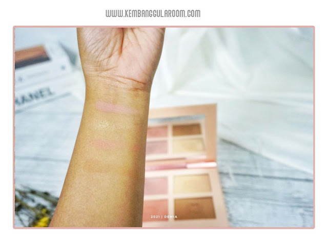 Upmost Essential Face Palette Review - Demia Kamil