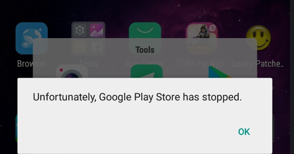 galaxy tab 2 google play store has stopped