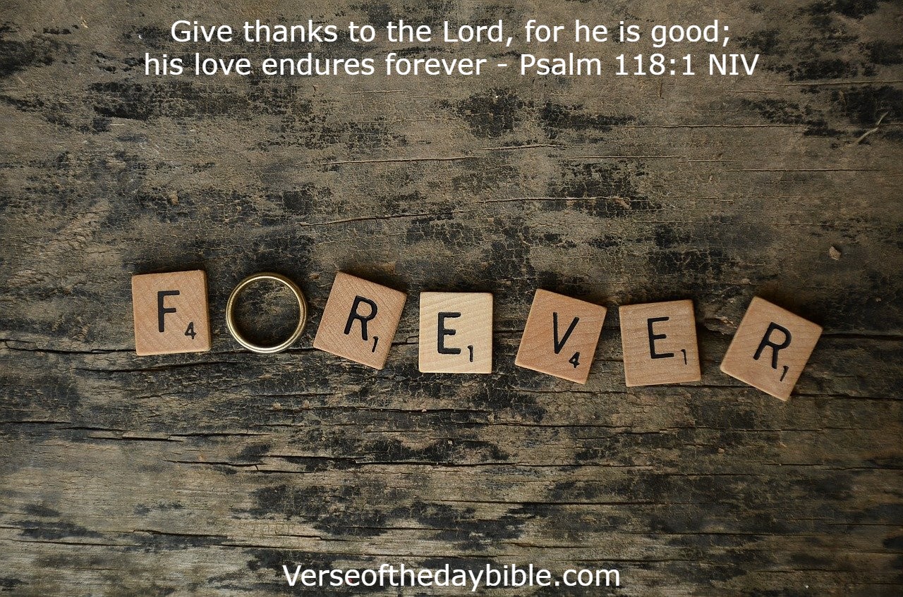 give-thanks-to-the-lord-for-he-is-good-his-love-endures-forever