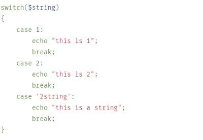 Php Switch Case Kullanım Örnekleri | Temassız
