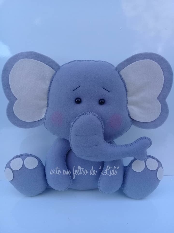 Featured image of post Molde De Elefante Em Feltro Para Imprimir