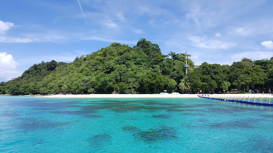Visit Koh Rok which consists of Koh Rok Noi, Koh Rok Yai