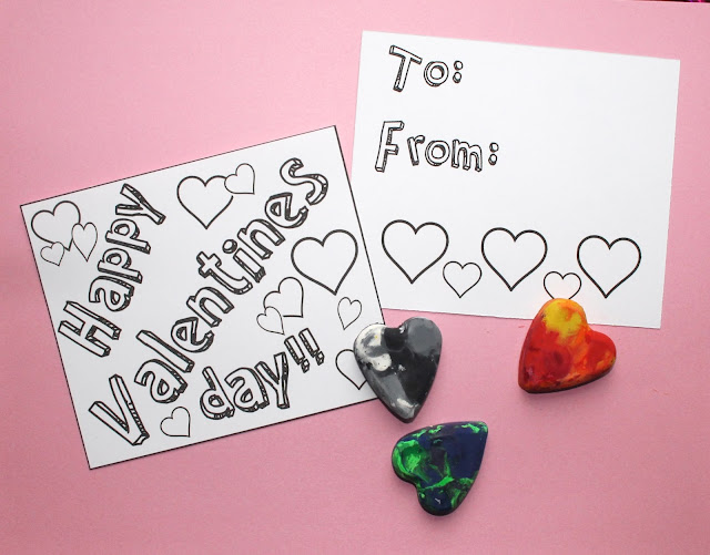 Kiley Today: A Coloring Valentines card