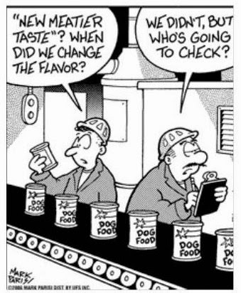 Changes to Dog Food Very Funny Humor Cartoon Jokes