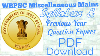 Psc Miscellaneous Syllabus, Psc Miscellaneous Previous Year Question Papers free download