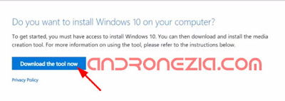 Download File ISO Windows 10 Dengan Windows Media Creation Tool