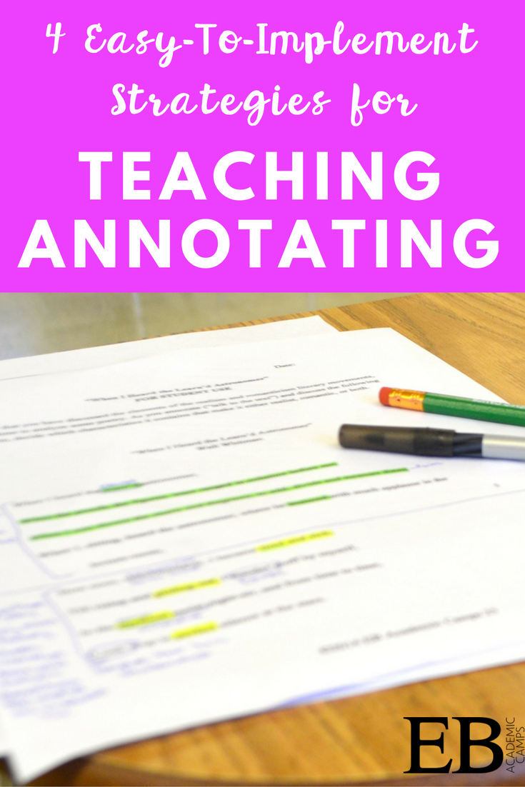 how to annotate