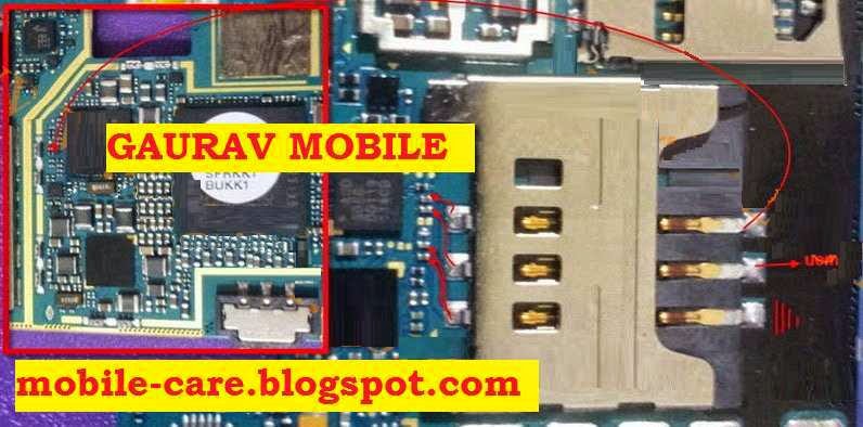 GAURAV-MOBILE: Samsung Gt-N7000 Note Sim Card Ways Jumper Solution