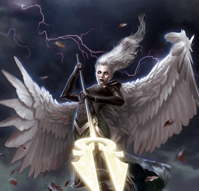 3D Poster Medusa Greek Myth Fantasy Angel Butterfly Girl Magic MTG Web Image Art 