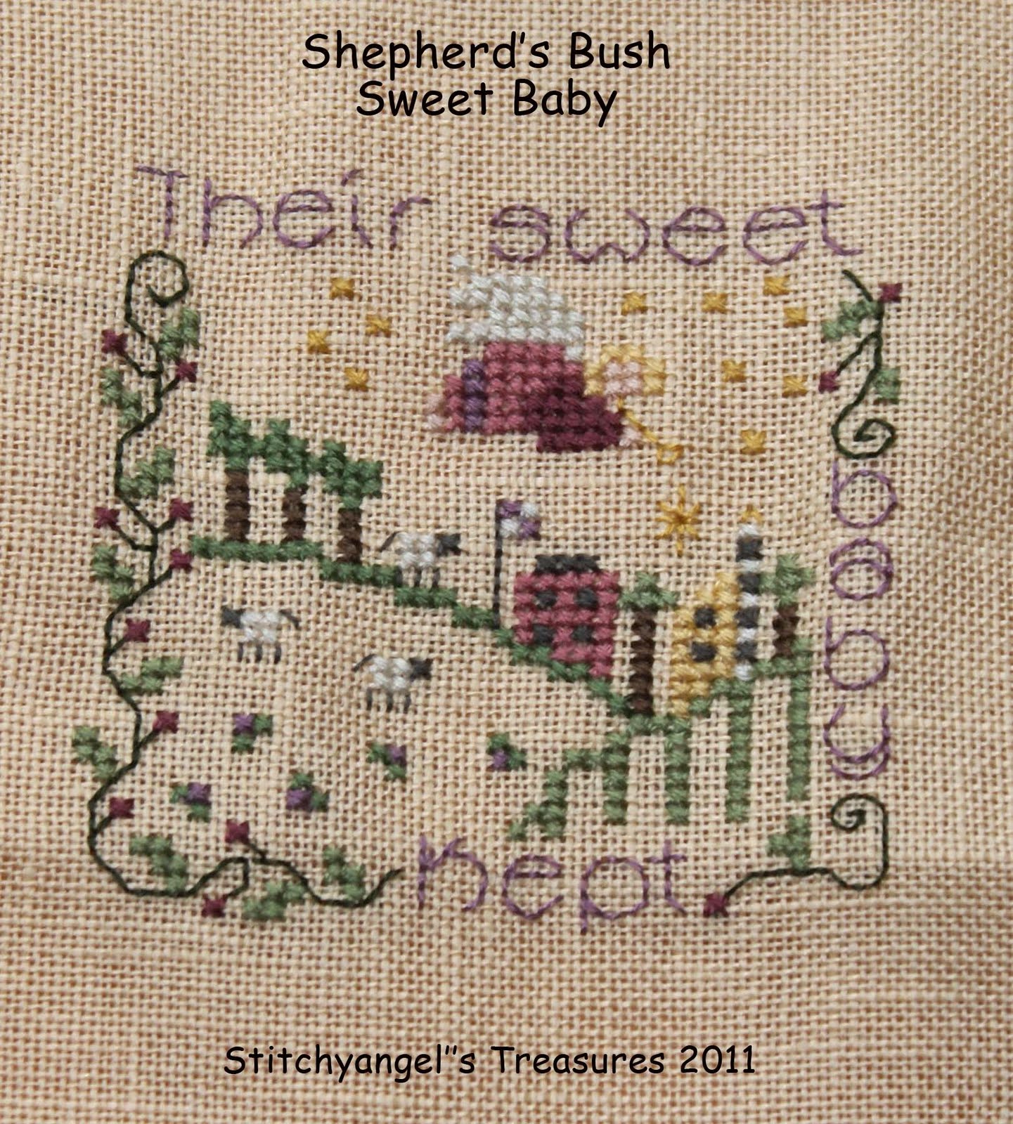 Shepherds bush вышивка схемы