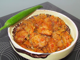 Varza cu carne in vas roman / Cabbage with meat in clay pot