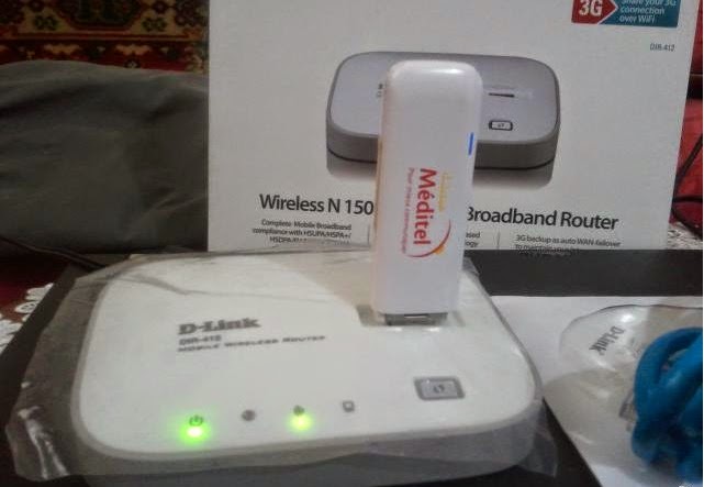 wifi 3g D-Link Dir 412