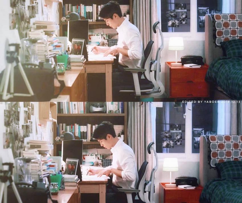 드라마 남자친구에서 쟈켓 벗고 열일하는 박보검 셔츠핏.jpgif | 인스티즈