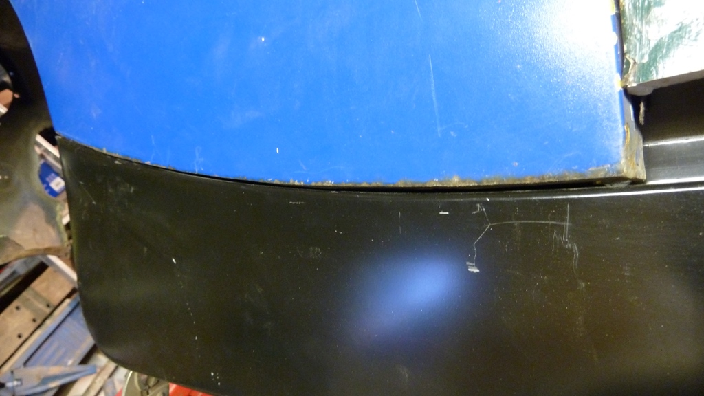 Mg Midget 1965 Mkii Restoration Project Lhs Outter Sill