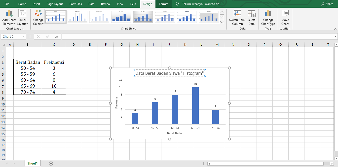 Cara Membuat Histogram Di Microsoft Excel Ai Airyn