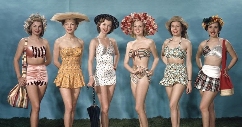 1940 Women's Bathing Suits