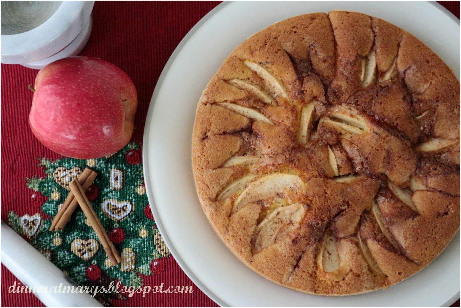 torta di mele alla cannella