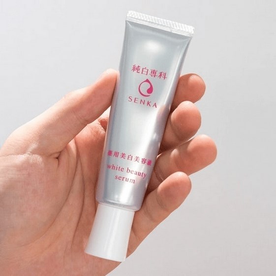 SERUM DƯỠNG TRẮNG DA - MỜ THÂM NÁM WHITE BEAUTY SENKA 35G 12 sm 244797280296 1616725233082