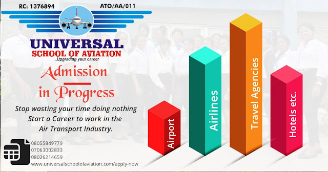Universal School of Aviation 2022/2023 Admission Form 