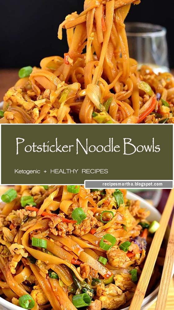 Potsticker Noodle Bowls Recipes Martha