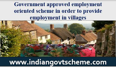 Employment oriented schemes