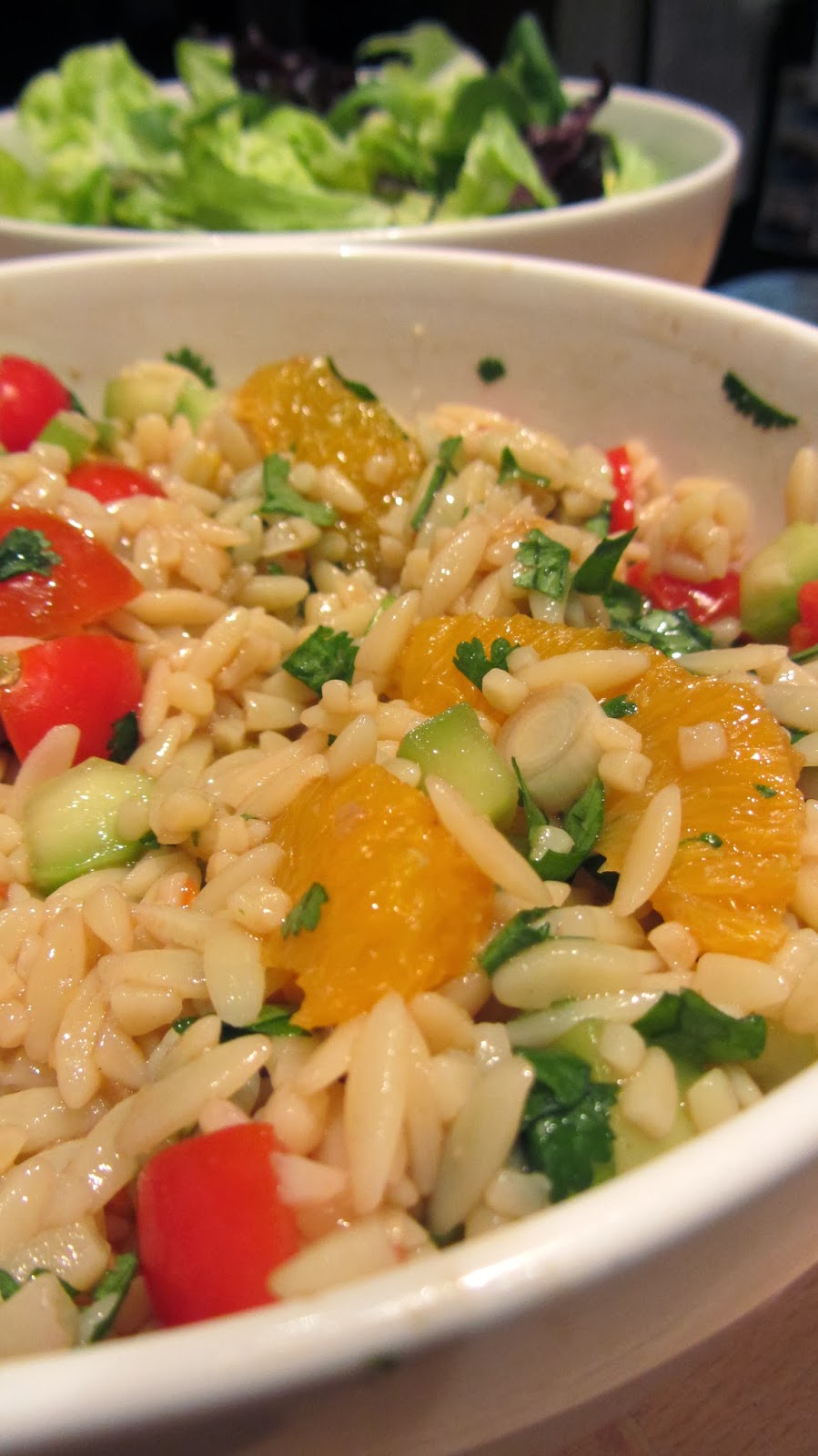 Slimming World Delights Orange and Balsamic Orzo Salad