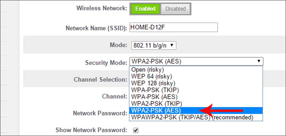 Wyze Network Encryption type not supported