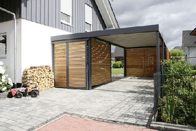 Desain Carport Modern Desain Carport Modern