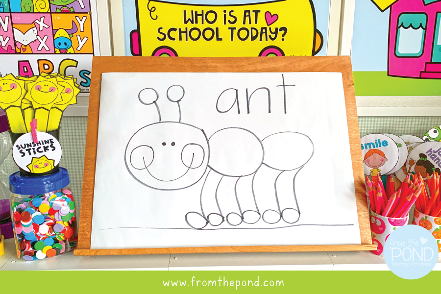 Let's draw an ant