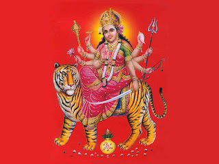 Maa Durga Greetings Wallpapers 