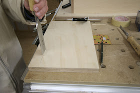 Holzbohrer: Rolleinrichtung Sägetisch