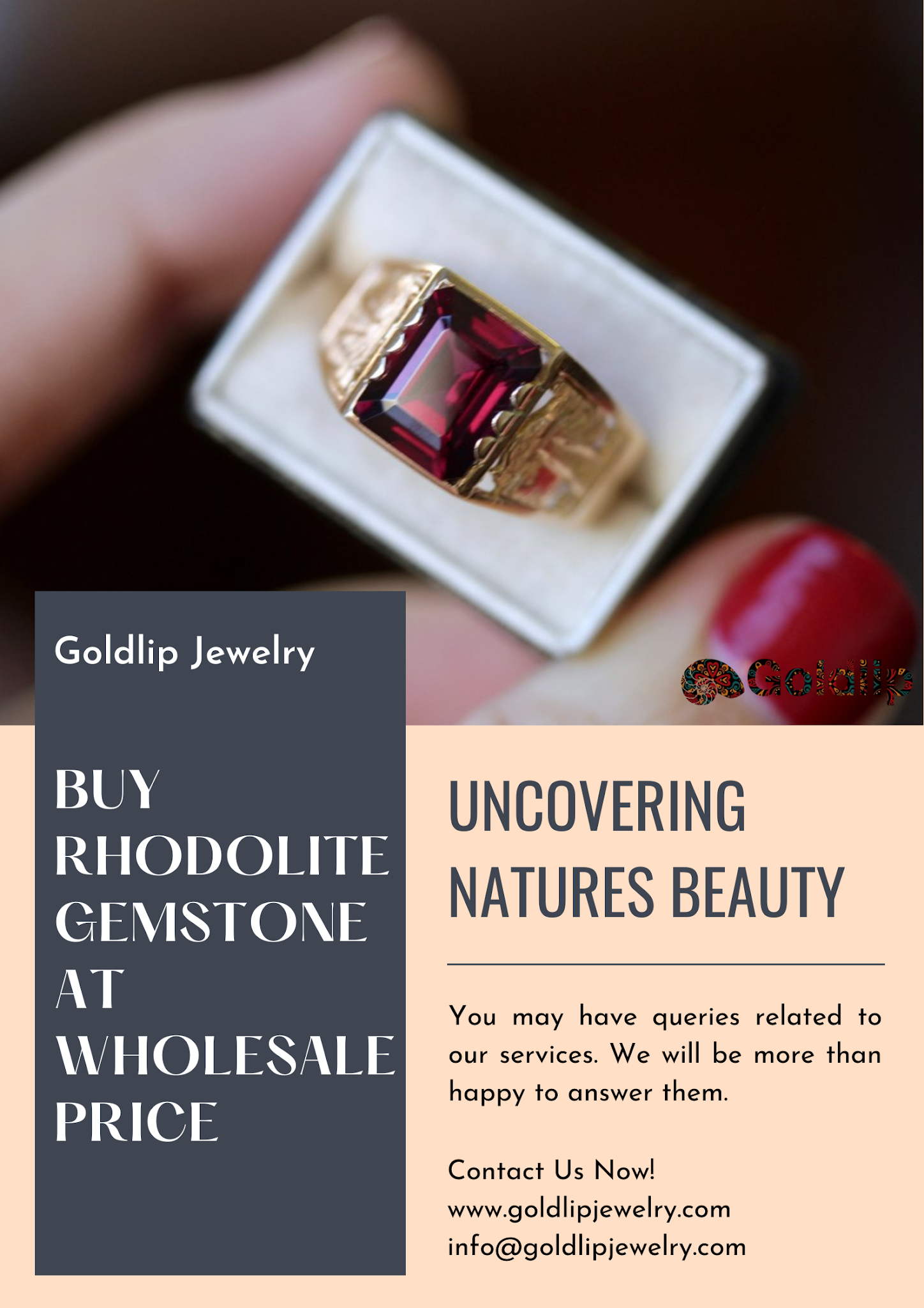 Buy Rhodolite Gemstone at Wholesale Price