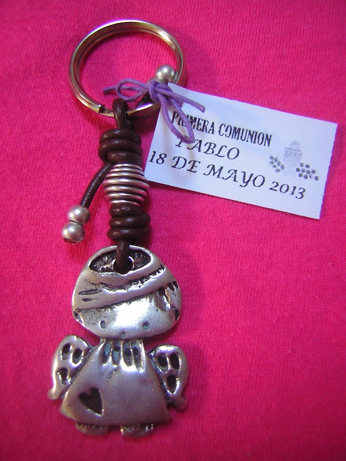 Regalo de comunion con tarjeta