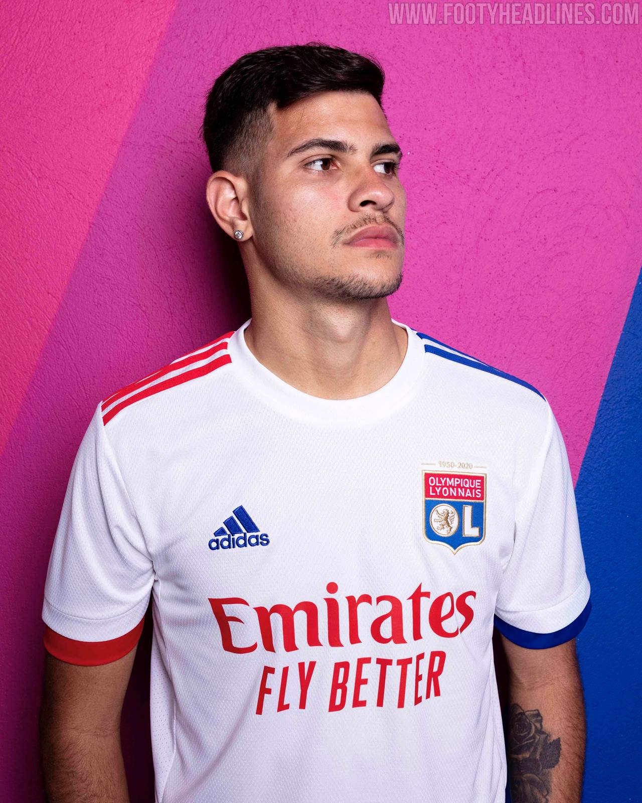 Adidas Olympique Lyon 20-21 Home & Away Kits Released - 70th ...