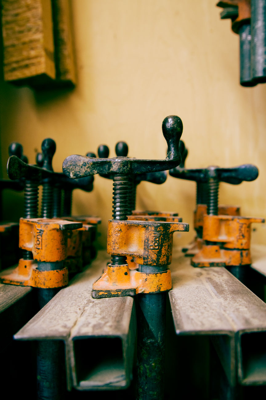 JOYRIDES ART CO Kenny Brown and Handmade Wood Surfboard Fins