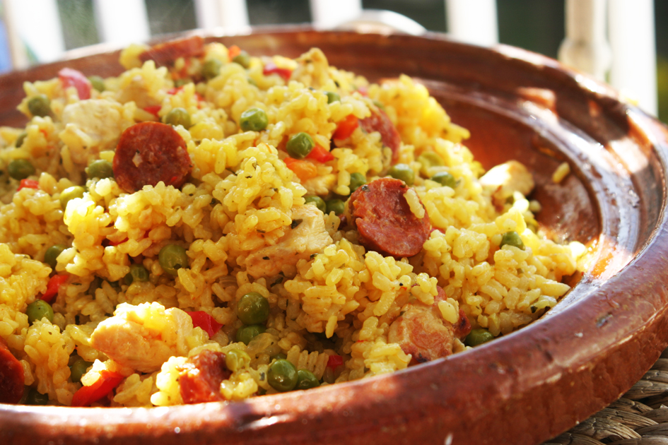 DIS MAMAN, ON MANGE QUOI ? Semaine espagnole la paëlla au poulet et