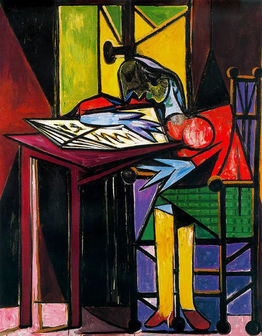 Pablo Picasso - Woman reading