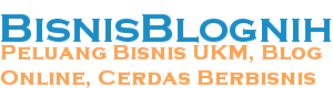 Peluang Bisnis UKM, Blog Online, Cerdas Berbisnis