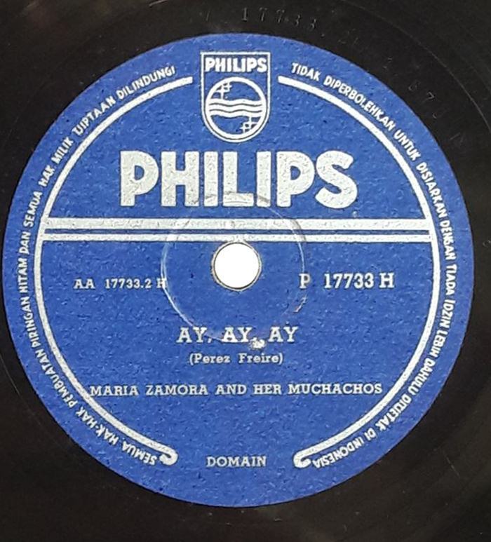 STUDIO ANTIQUE VINTAGE VINYL RECORD PH PLAT PH PIRINGAN HITAM