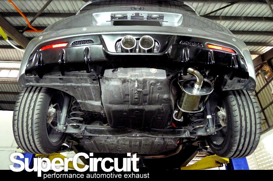 SUPERCIRCUIT Exhaust Pro Shop Honda CRZ Noblesse Style axleback