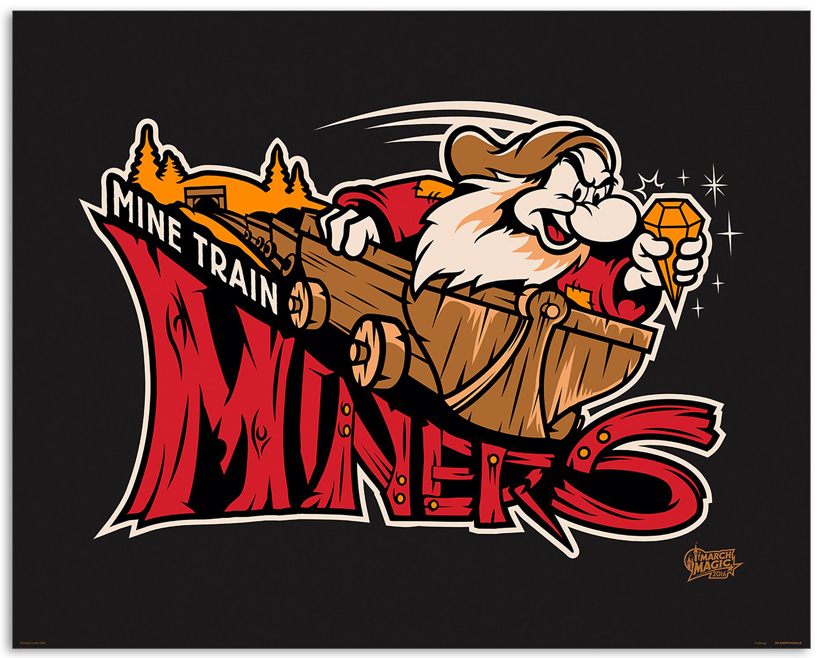 Seven Dwarfs Mine Train Logo