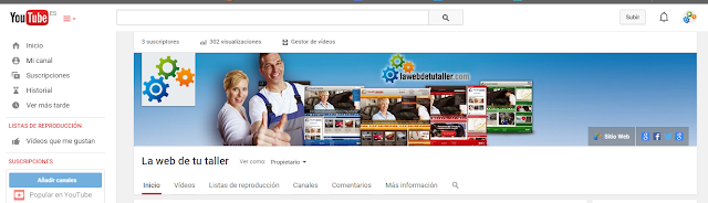 Aprende a utilizar Youtube con facilidad con Blogmecanicos escrito por María Callizo Monge