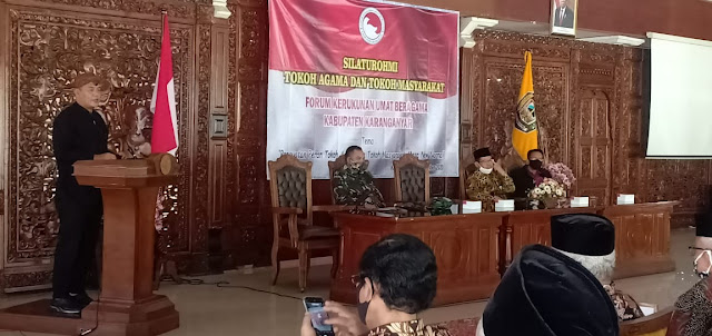 KARANGANYAR - Silaturahmi Untuk Memperkuat Kerukunan, Toleransi Serta Menciptakan Keharmonisan Antar Umat Beragama