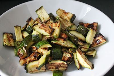 Grilled zucchini