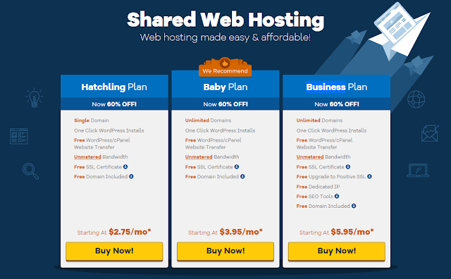 choose a hosting plan