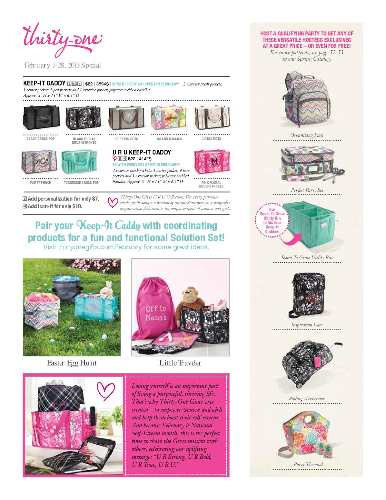 Thirty One: February Customer Special 2013