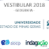 Questões Geografia UEMG 2018 com Gabarito