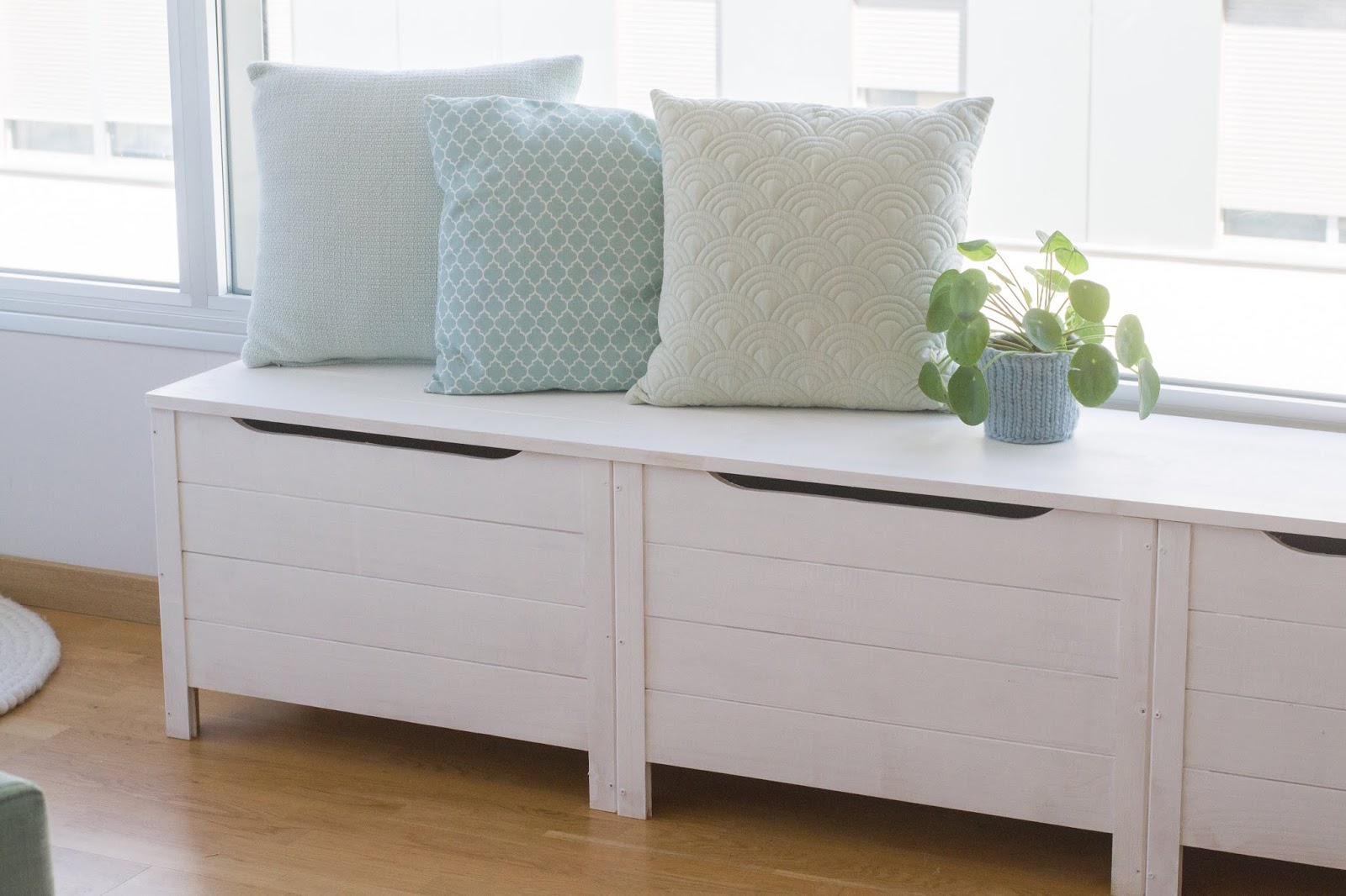 Window seat DIY / Banco de ventana DIY - HANDBOX