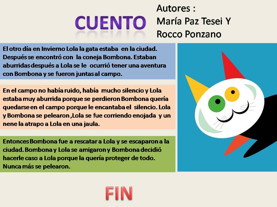 Un Cuento Corto Con Sus Partes - MXEDUSA